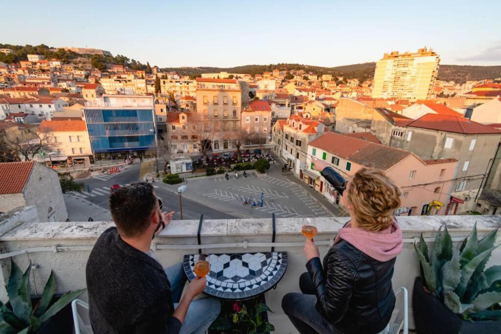 The Spot - Rooftop In The City Centre + Parking Šibenik Esterno foto